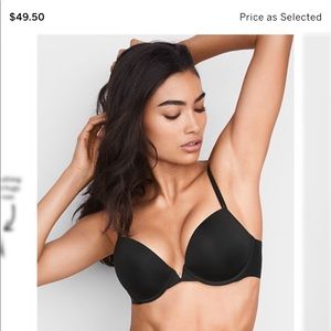 Black illusion bra